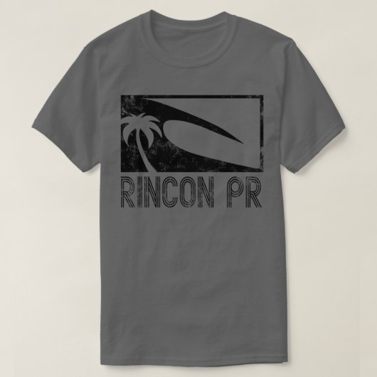 Retro Rincon Puerto Rico Surf Design T 1 T-shirt (Design voorkant)