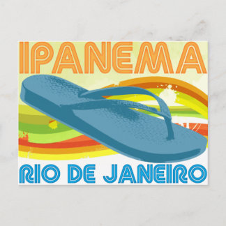 Retro Rio Ipanema Briefkaart