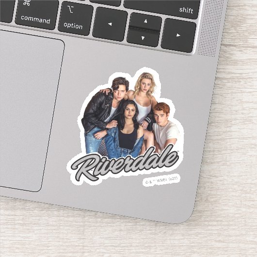 Retro Riverdale Group Grafisch Sticker (Detail)