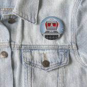 Retro Robot Button (In situ)