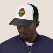 Retro Robot Head Trucker Pet (In situ)