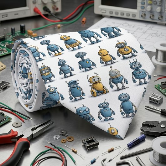Retro Robot Heren Das