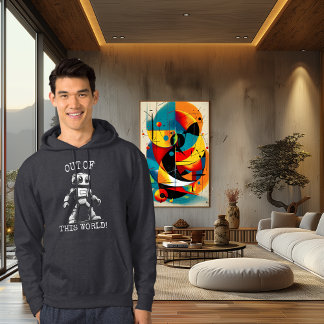 Retro -  Robot Hoodie