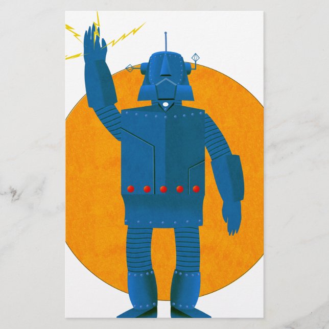 Retro Robot Invasion (Voorkant)