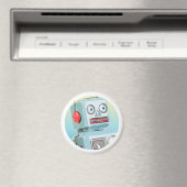Retro Robot Magnet Magneet (Insitu (Vaatwasser))