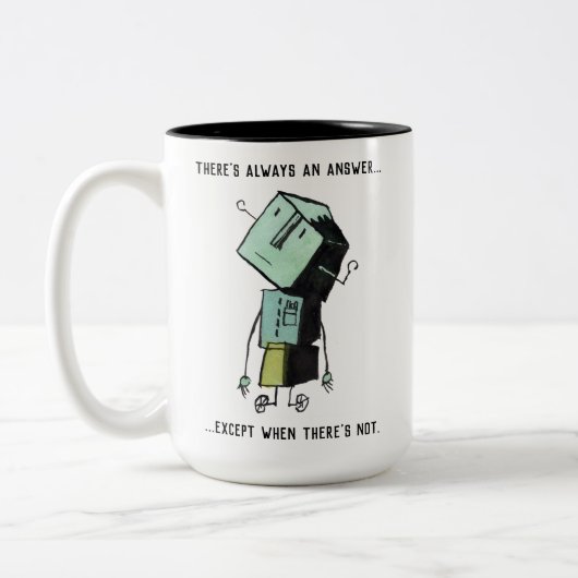 Retro robot mok (Links)