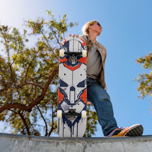 Retro Robot Skateboard - Time Traveller's Ride (Extérieur 1)