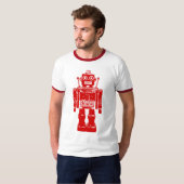 Retro Robot T-shirt (Voorkant volledig)