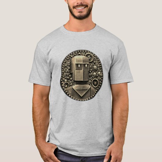 Retro Robot T-Shirt (Voorkant)