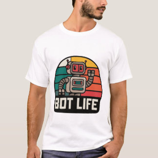 Rétro Robot : T-shirt futuristique