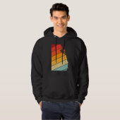 Retro Rock Climbing -Bouldering - Adventure- Wall  Hoodie (Voorkant volledig)