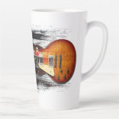 RETRO ROCK Electric Guitar American Flag L Latte Mok (Rechts)