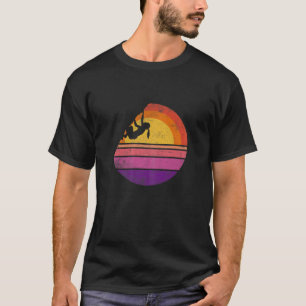 Retro Rock klimmen  klimmer T-shirt