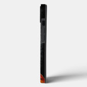 Retro Rock N Roll American Flag Guitar Case-Mate iPhone Case (Achterkant / Links)