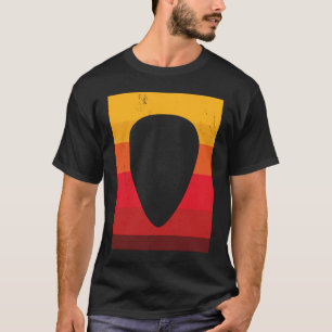Retro Rock & Roll Music en Guitar Lover T-shirt