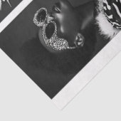 Retro Rock Star Glam Collage Decoupage Tissuepapier (Detail)