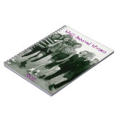 Retro, Rockabilly Rebel-laptop Notitieboek (Linkerzijde)