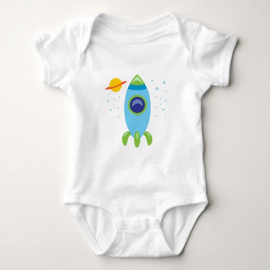 Retro Rocket Romper (Voorkant)