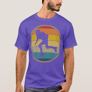 Retro Roller Derby Roller Skating T-shirt