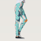 Retro Roller Schaatsen:  Cassette Leggings (Rechts)