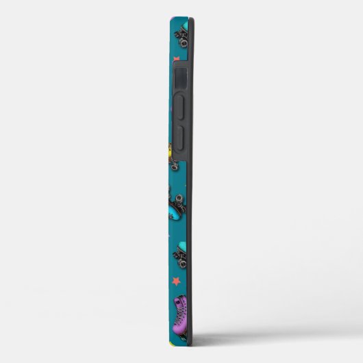 Retro Roller-Schaatsen en -sterren Case-Mate iPhone Case (Achterkant / Links)