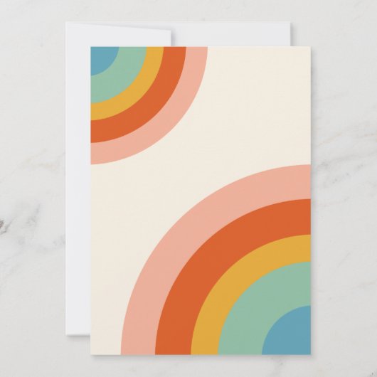 Retro Roller Skate Anniversaire Fête Invitation (Dos)