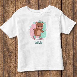 Retro Roller Skaten Baby Beer Kinder Shirts