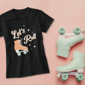 Retro Roller Skating Birthday Party T-shirt