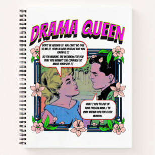 Retro Romance Comics - Drama Queen - Carnet
