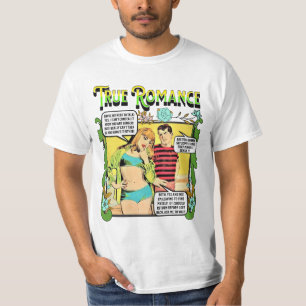 Retro-Romance - Echte Romance - Mannen T-Shirt