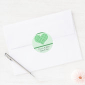 Retro Romance Enregistrer les stickers Date (Enveloppe)