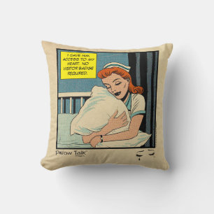 Retro Romance Strip: Kussenspraak Kussensloop Kussen