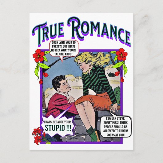Retro Romance - True Romance - Carte Postale (Devant)