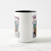Retro Romance - Vraie Romance - Mug (Centre)