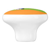 Retro Romantic Evening Couple Ceramic Pull Keramische Knop (Zijkant)