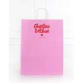 Retro rood handschrift bruiloft 	rubberstempel