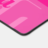 Rétro rose chaud Personnalisé (Coin)