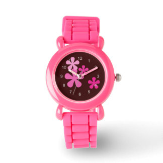 Retro rose montre
