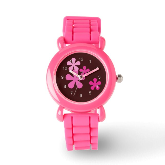 Retro rose montre (Recto)