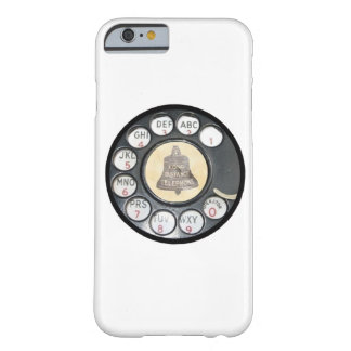 retro  roterende telefooncel barely there iPhone 6 hoesje