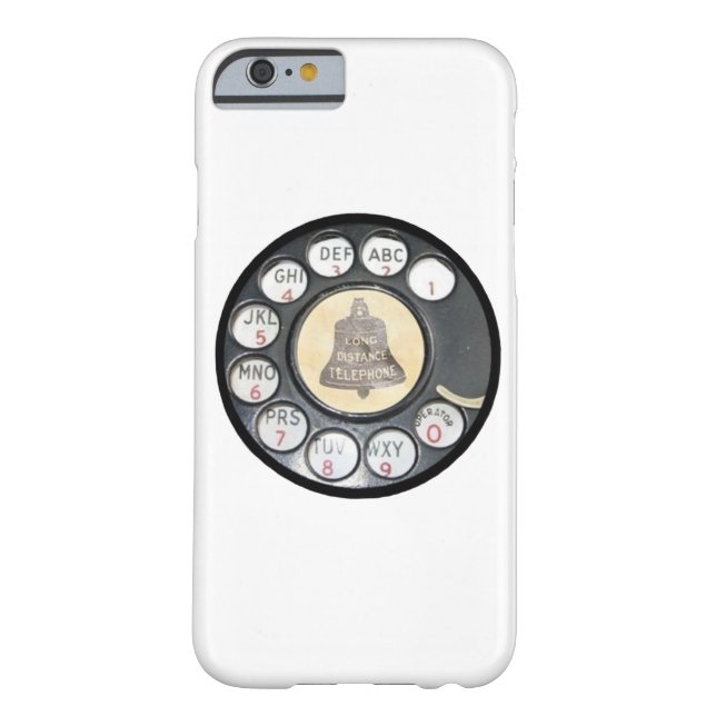 retro  roterende telefooncel Case-Mate iPhone case (Achterkant)