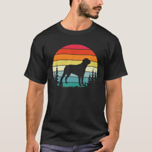 Retro Rottweiler Hondenliefhebbers Gift Mannen Vr T-shirt