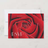 Retro Rouge-Noir-Blanc Manger Boire Marié RSVP (Dos)