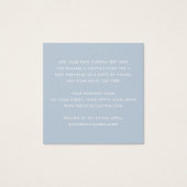 Retro rouille bleu affaires merci insérer la carte (Dos)