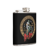 Retro Route 66 Fietsroute Heupfles (Rechts)