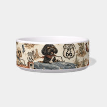 Retro Route 66 Hond