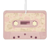 Retro Roze Cassettebandje Luchtverfrisser (Voorkant)