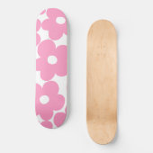 Retro Roze dagen #1 #decor #art Skateboard (Voorkant)