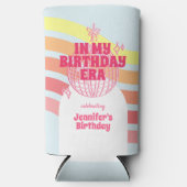 Retro roze discobal in mijn verjaardagsfeestje (Voorkant)