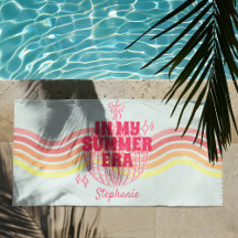 Retro roze discobal in mijn zomertijdperk